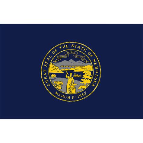 Nebraska State Flag For Sale Flag Of Nebraska Colonial Flag