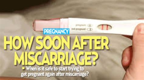 Getting Pregnant After Miscarriage How Long Did It Take To Get Pregnant
