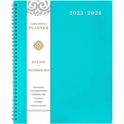 Buy Monthly Planner 2023 2024 2023 2024 Monthly Planner Jul 2023 Dec 2024 85 X 11