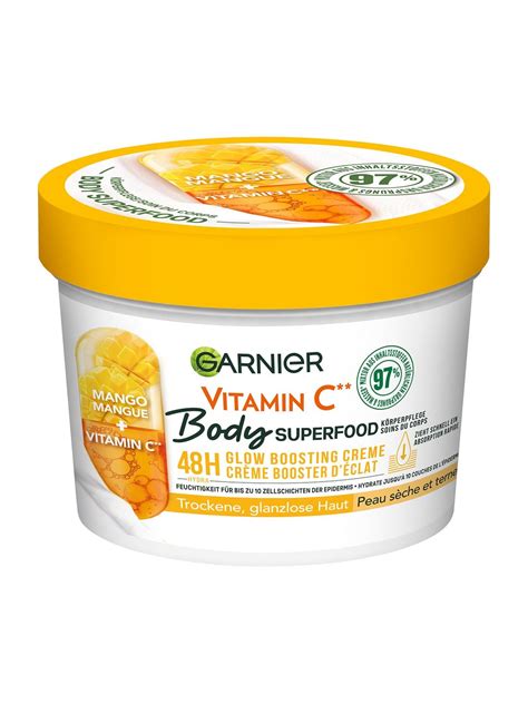 Body Superfood Mango Vitamin C Körperpflege Garnier