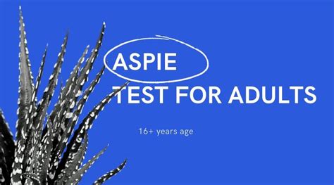 Autism Adhd And Aspergers Tests Online Usa Autismag