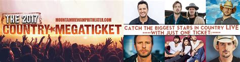 2017 Country Megaticket Tickets Includes All Performances Tickets