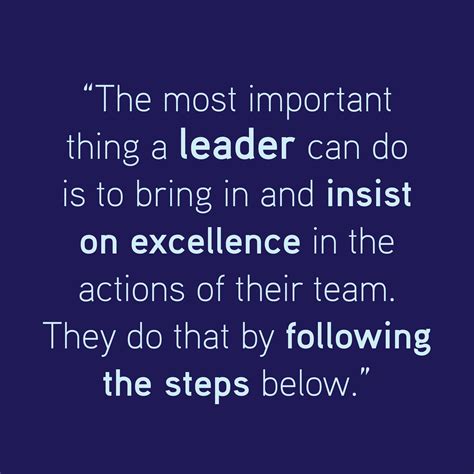 Leadership Quotes On Excellence Quotesgram