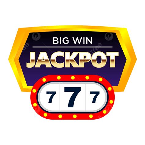 777 Slot White Transparent Jackpot Big Win Slot 777 Isolated On