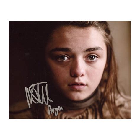 Signed Autograph Williams Maisie All