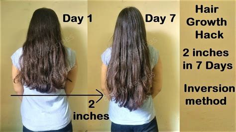 Making the young master's hair grow longer? feng yuxiang raised her eyebrows. Hair Growth Hack - 2 inches Hair Growth in 1 Week with ...