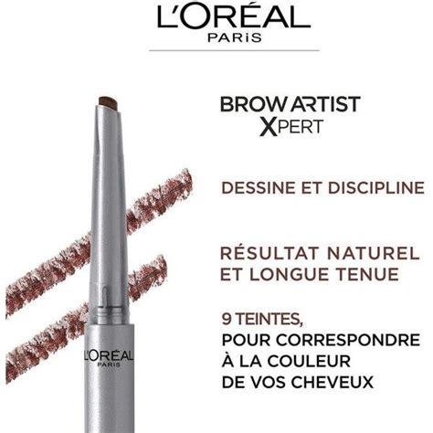 104 Auburn Eyebrow Pencil Brow Artist Xpert Loréal Paris