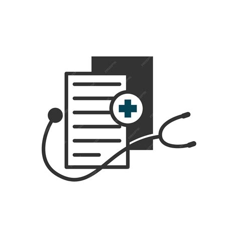 Premium Vector | Medical billing logo template icon illustration brand