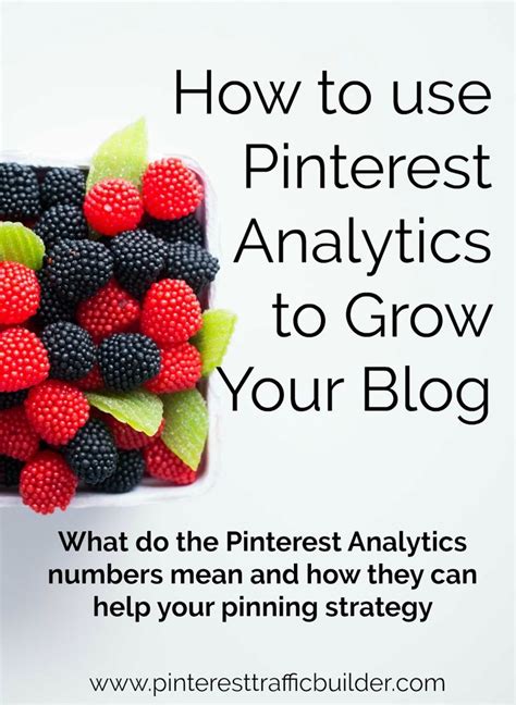 how to use pinterest analytics to increase your blog traffic