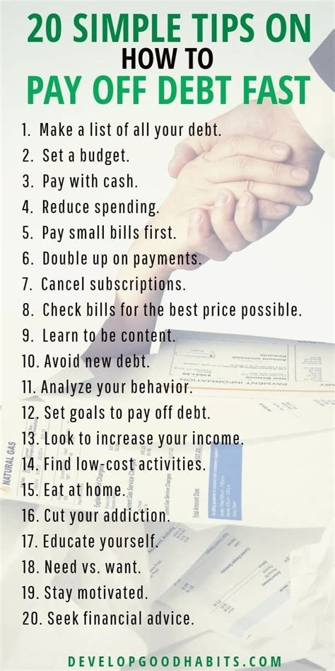 Every month when your salary gets transferred to your bank account you mentally allocate the sum of money that will go to your landlord, the vegetable vendor, the milkman. 20 Simple Tips on How to Pay Off Debt Fast | money making ...