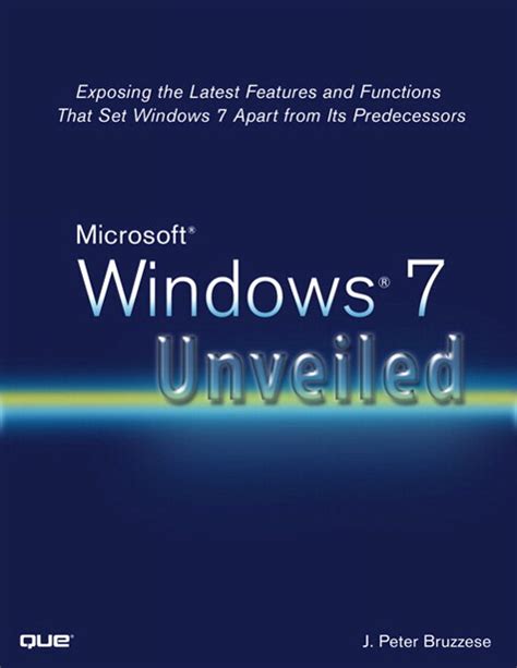 Microsoft Windows 7 Unveiled Exposing The Latest Features And