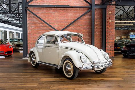 Vw Beetle White 26 Richmonds Classic And Prestige Cars Storage