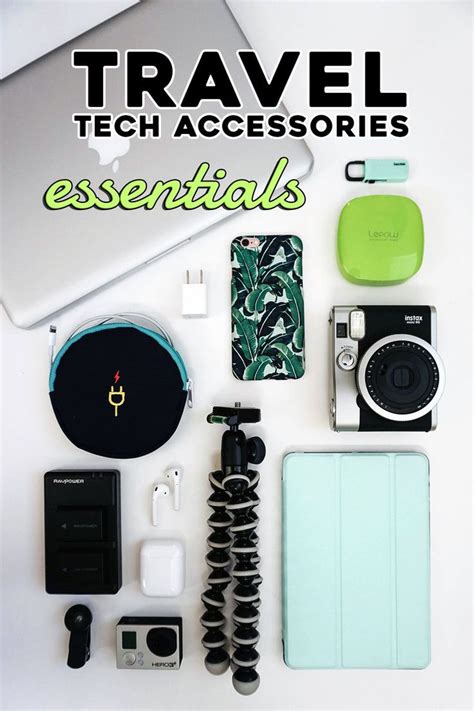 Must Have Travel Tech Accessories Travel Tech Accessories Travel