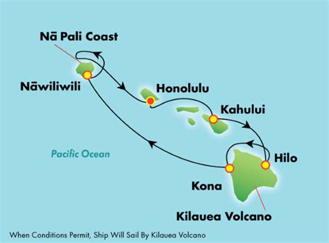 10 Night Honolulu And Hawaiian Islands Cme Cruise