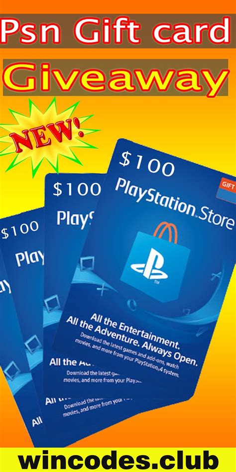 Playstation network 4.7 out of 5 stars 242,369. PlayStation Store $100 Gift Card | Gift card giveaway, Store gift cards, Gift card