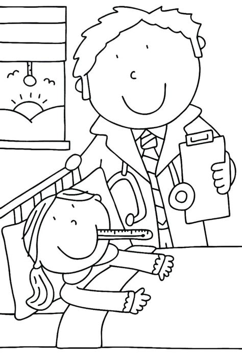 Doctor Coloring Pages Printable At Free Printable