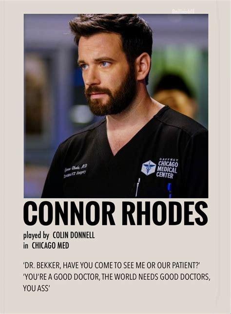 Connor Rhodes By Millie Chicago Med Colin Donnell Chicago Fire