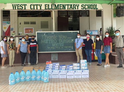 MDW Supports 2022 DepEd Brigada Eskwela Metro Dumaguete Water