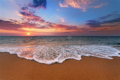 Colorful Ocean Beach Sunrise Stock Photo Image Of Cayman Barbados