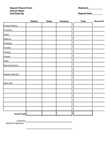 Daily Cash Count Sheet Template Excel Printable Calendar