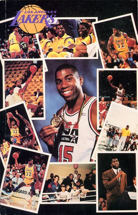Nba Media Guide Los Angeles Lakers 1992 93