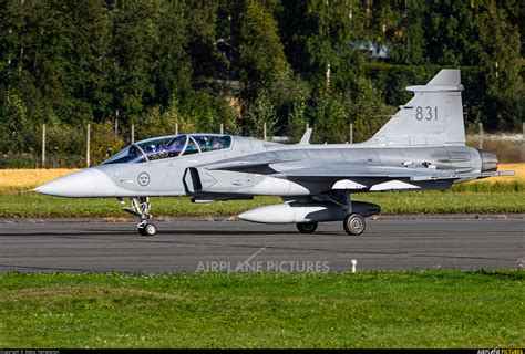 39831 Sweden Air Force Saab Jas 39d Gripen At Kauhava Photo Id