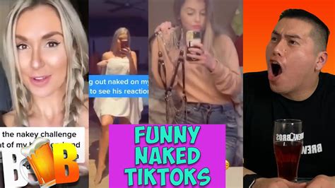 Best Nakey Reaction Challenge Tik Tok Compilation Youtube
