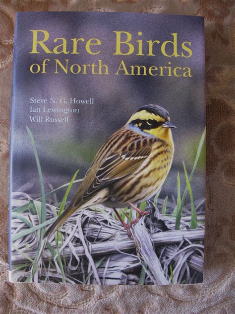 A birding odyssey.: New book, " Rare Birds of North America".