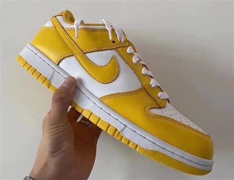 First Look Nike Dunk Low Lookin Mellow In Yellow
