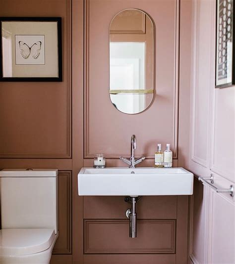 The Abundance Of Natural Light In This Beautiful Powder Room Gives