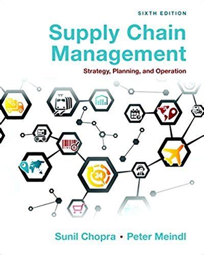 Ebook Supply Chain Management Strategy Planning And Operation