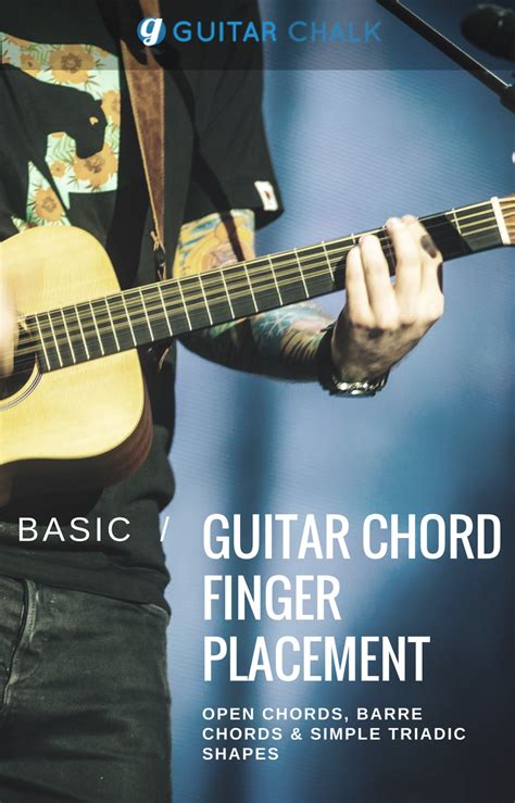 Basic Guitar Chord Finger Placement Guitar Chalk