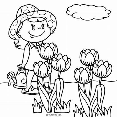 Coloring Flower Pages Printable Adults