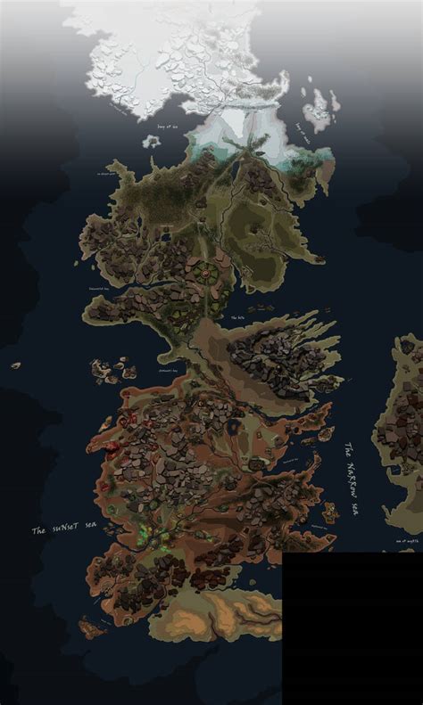 Westeros Hbo Intro Map By Maximilienrobb On Deviantart
