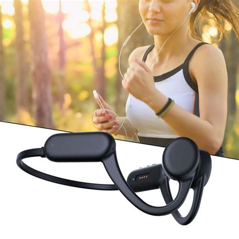 jual wireless bone conduction headphones open ear ipx8 waterproof magnetic charging bluetooth 5