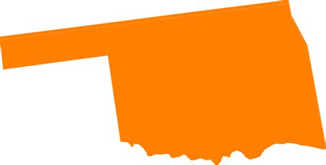 Oklahoma Orange Clip Art At Vector Clip Art Online