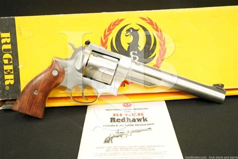 Ruger Redhawk 05024 45 Colt Stainless Double Action Revolver Mfd 2004