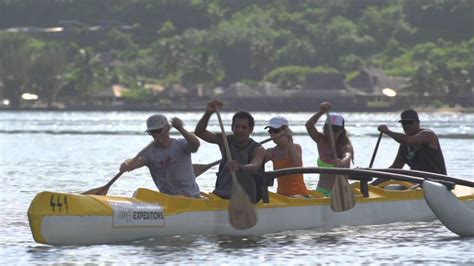 Exploring Tahiti By Outrigger Canoe Youtube