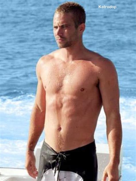 This Shirtless Photo Of Paul Walker Is For A Good Cause Artofit