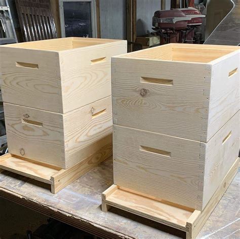 How To Build A Beehive Part 2 Building Beehive Boxes Deeps And