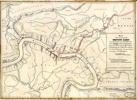 Battle Of New Orleans Map