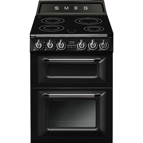 Smeg Tr62ibl 60cm Victoria Freestanding Induction Cooker Black