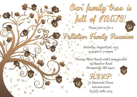 Download the family reunion flyer template for free. family reunion invitations | Family Reunion Invitation by ...
