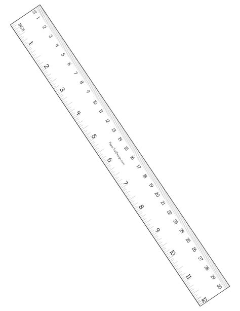 Printable Ruler With Inches
