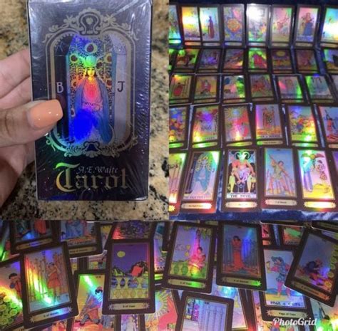 Love & compatability · tarot & dream · professional astrologers Tarot holographic deck Cards for A.E. Waite Tarot Deck | Etsy