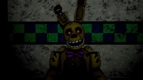 “i Think I Hear Someøńę” Withered Springbonnie Poster Five Nights At