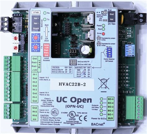 Carrier Uc Open 002102 Bacnet Controller Premier Equipment Solutions