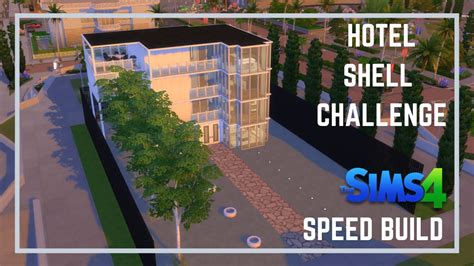 Hotel Shell Challenge Vixshella3 Sims 4 Speed Build Youtube
