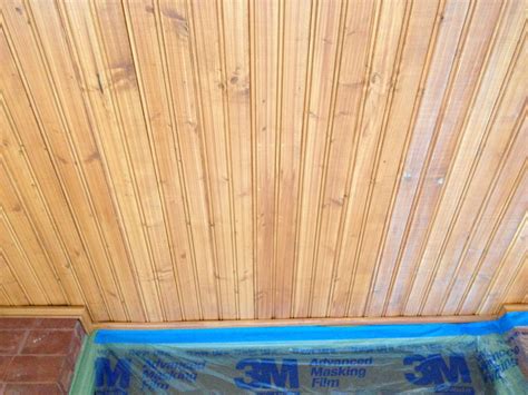 Stained Beadboard Porch Ceiling Shelly Lighting
