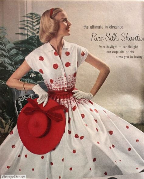 Polka Dot Dresses 20s 30s 40s 50s 60s